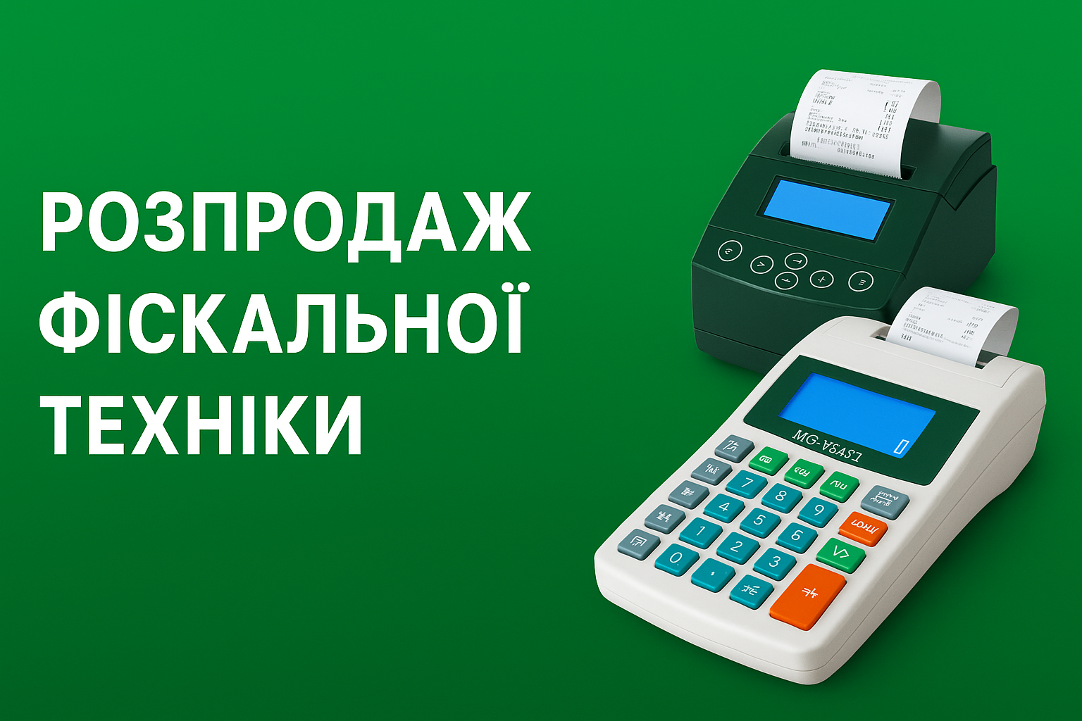 РОЗПРОДАЖ ФІСКАЛЬНОЇ ТЕХНІКИ